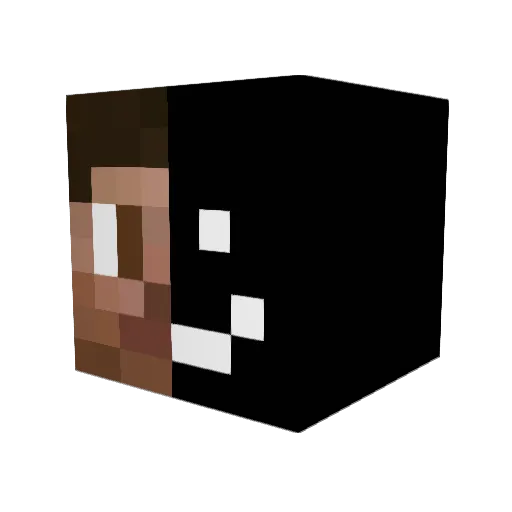 Mgaucher2 Minecraft avatar head, 3D render