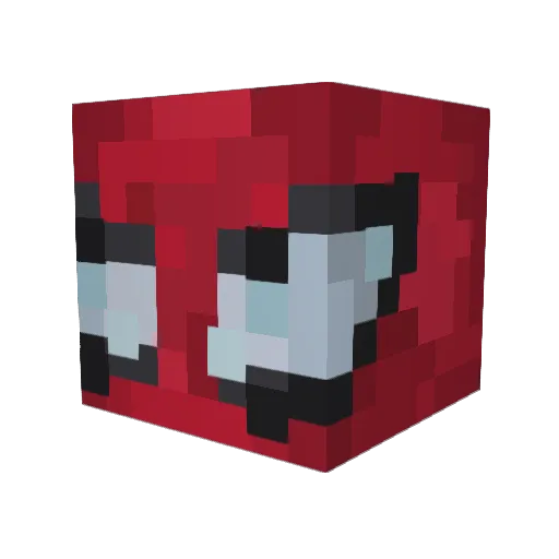 Mgo222 Minecraft avatar head, 3D render