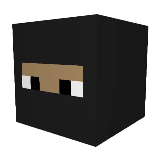 Mgoblue1275 Minecraft avatar head, 3D render