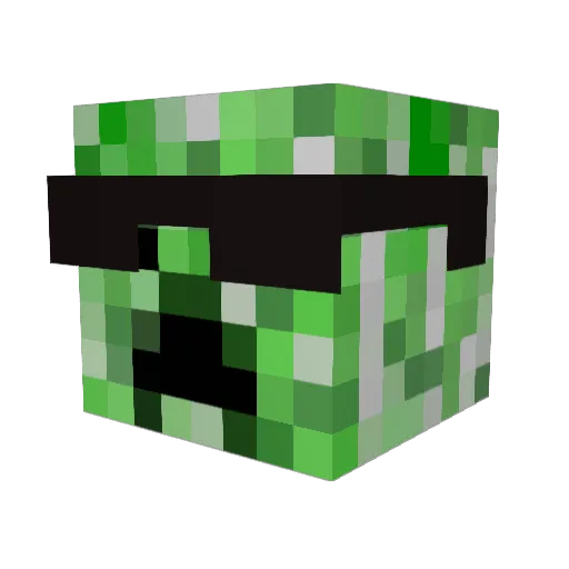 Mgrilloxv15 Minecraft avatar head, 3D render