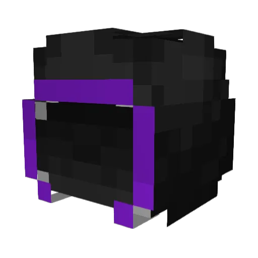 Mhyrios Minecraft avatar head, 3D render