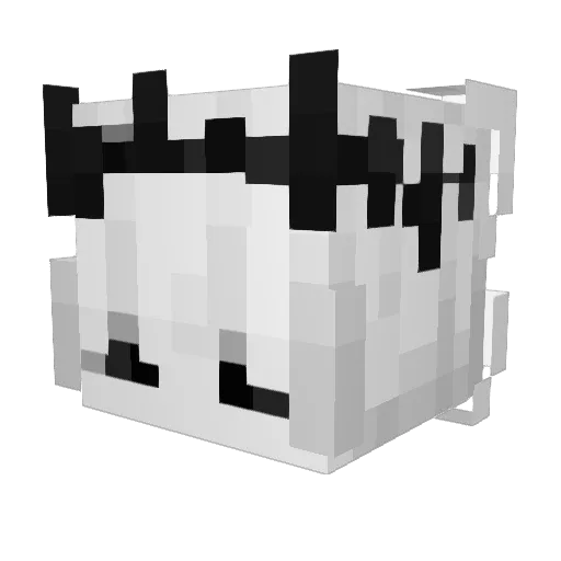 Mi4G Minecraft avatar head, 3D render