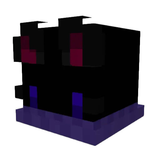 MiAOia Minecraft avatar head, 3D render