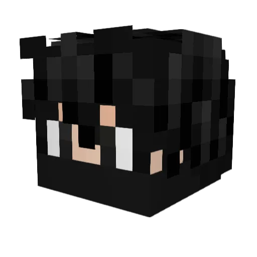 MiCa5710 Minecraft avatar head, 3D render