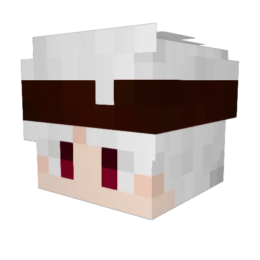 MiGuelDeby Minecraft avatar head, 3D render