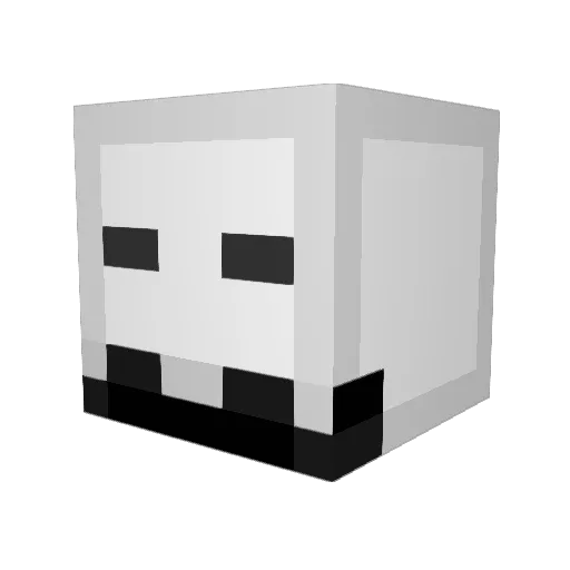 MiIkJugg Minecraft avatar head, 3D render