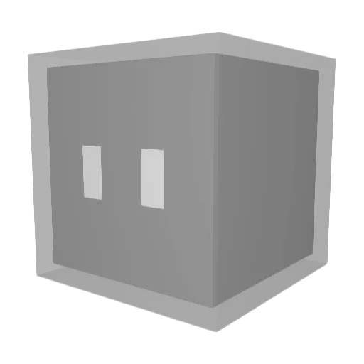 MiLKIng0 Minecraft avatar head, 3D render
