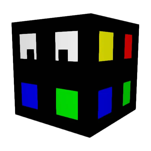 MiNeBeNi Minecraft avatar head, 3D render