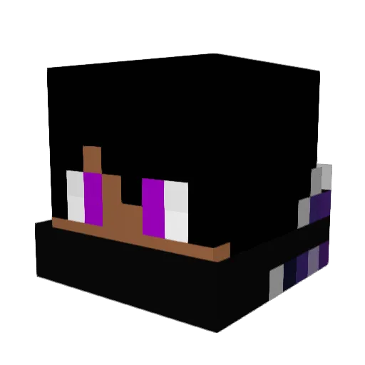 MiSTicR4iN Minecraft avatar head, 3D render