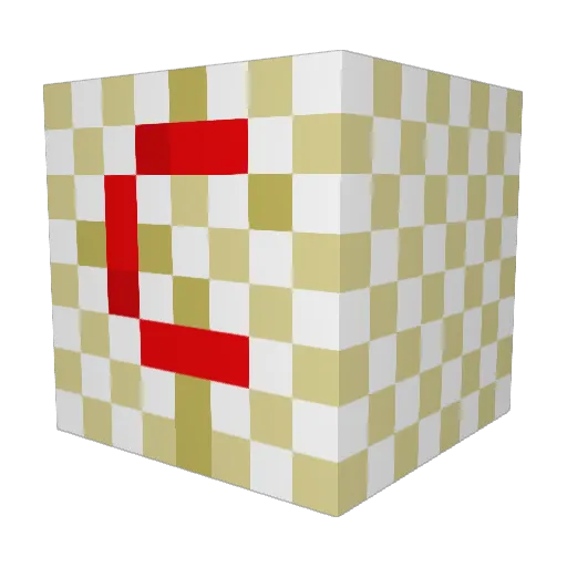 MiaBanger69 Minecraft avatar head, 3D render