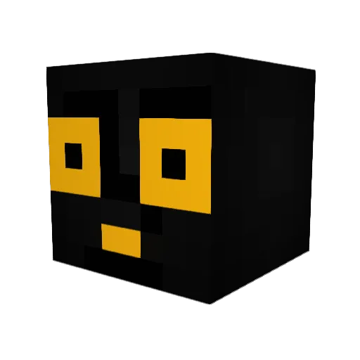 MiaKhalifa Minecraft avatar head, 3D render