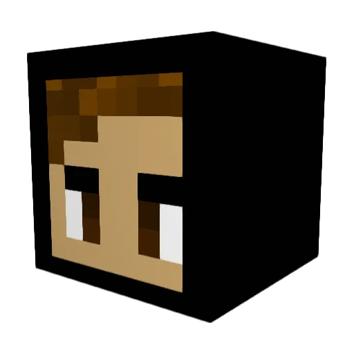 Mia_Khalifa_XD Minecraft avatar head, 3D render