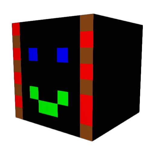 Miaa_S Minecraft avatar head, 3D render