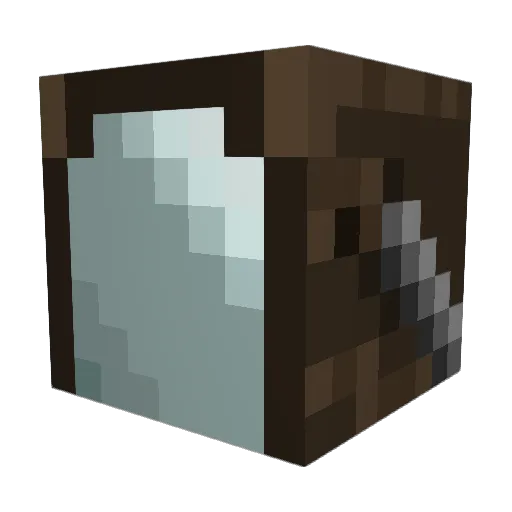 Miaface Minecraft avatar head, 3D render