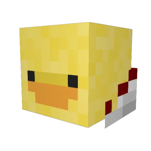 MiamiSammy Minecraft avatar head, 3D render