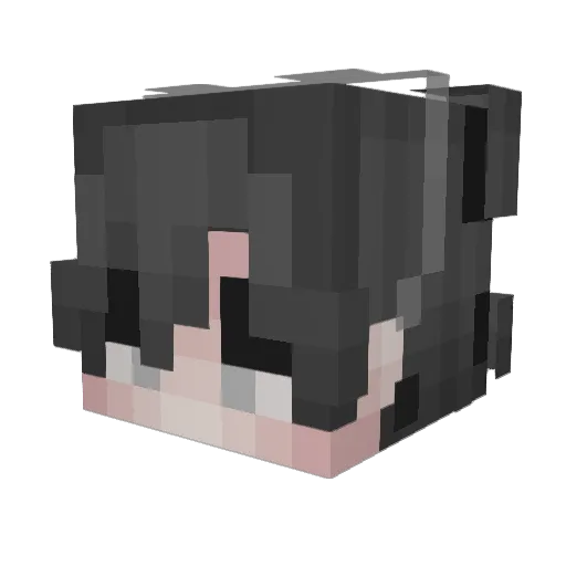 MiaoLeGeMi_ Minecraft avatar head, 3D render