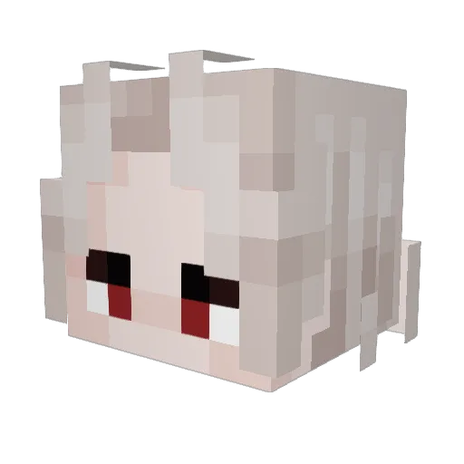 Miasmata32 Minecraft avatar head, 3D render