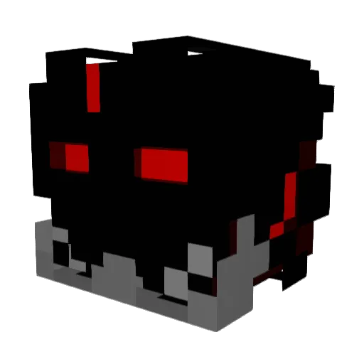 Miasyth Minecraft avatar head, 3D render