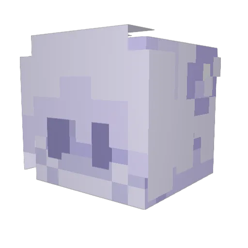 Mibiks Minecraft avatar head, 3D render