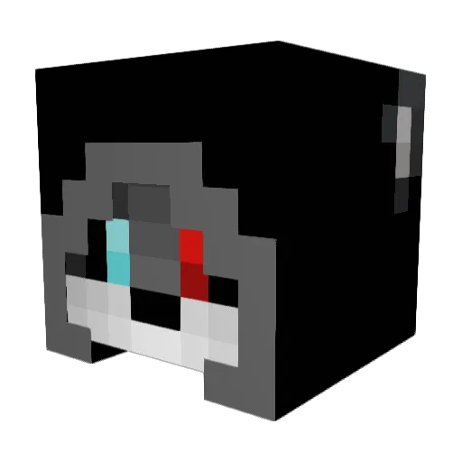 Mibla200 Minecraft avatar head, 3D render