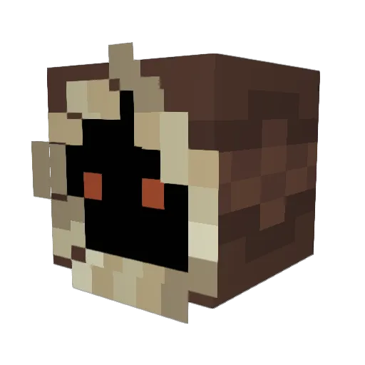 MicMos Minecraft avatar head, 3D render