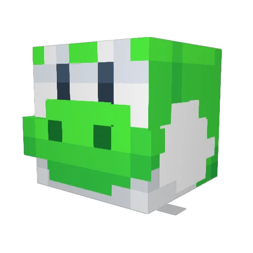 Micaeljordan Minecraft avatar head, 3D render