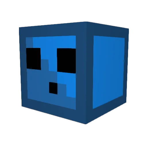 Micar0911 Minecraft avatar head, 3D render