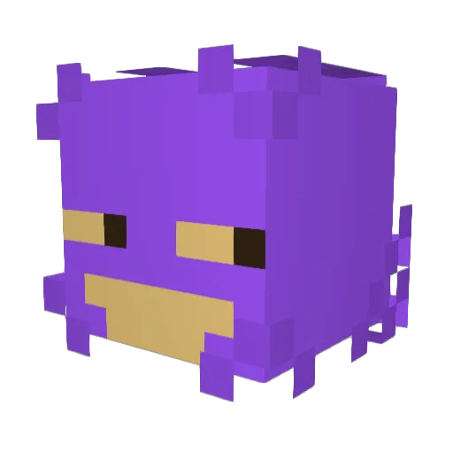Micceda03 Minecraft avatar head, 3D render