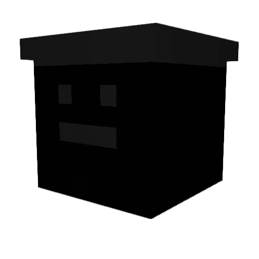 MichStone Minecraft avatar head, 3D render