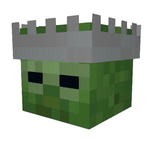 MichaOne1 Minecraft avatar head, 3D render