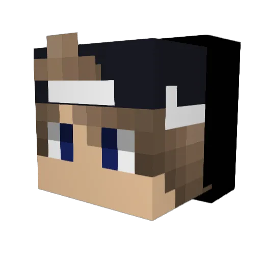 Michael20133 Minecraft avatar head, 3D render
