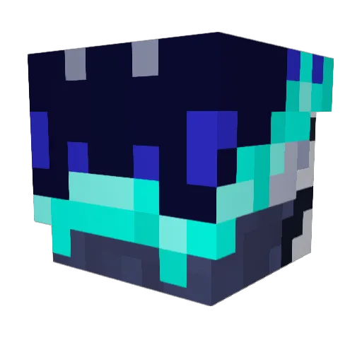 Michael2044 Minecraft avatar head, 3D render