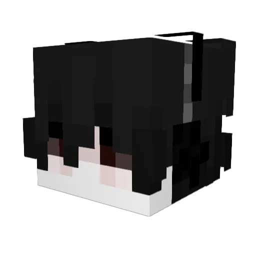 Michael26xx Minecraft avatar head, 3D render
