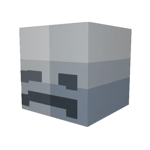Michael8809 Minecraft avatar head, 3D render