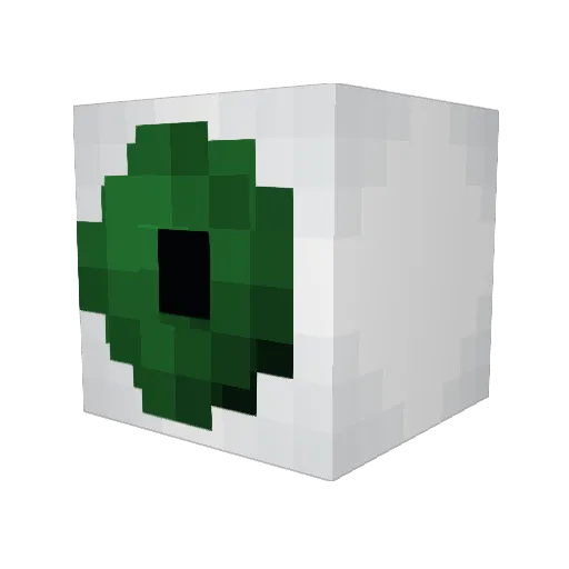 MichaelBigBrain Minecraft avatar head, 3D render