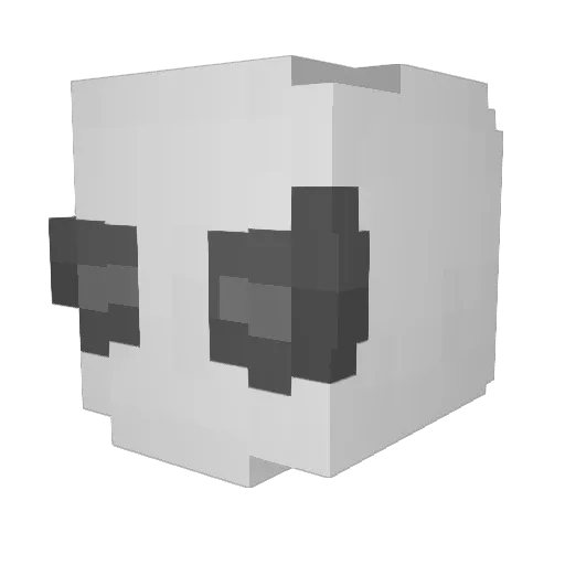 MichaelDope Minecraft avatar head, 3D render