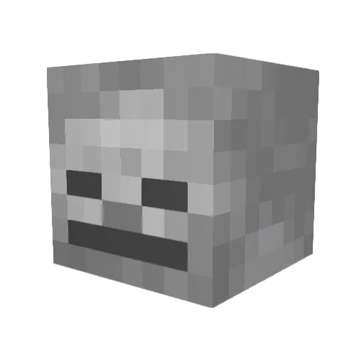 MichaelGuzzi1997 Minecraft avatar head, 3D render