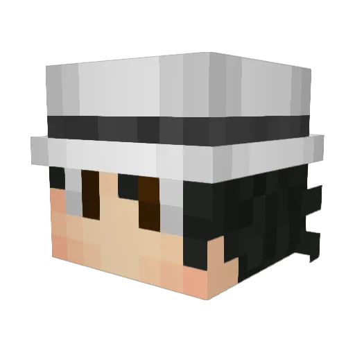 MichaelJ135 Minecraft avatar head, 3D render
