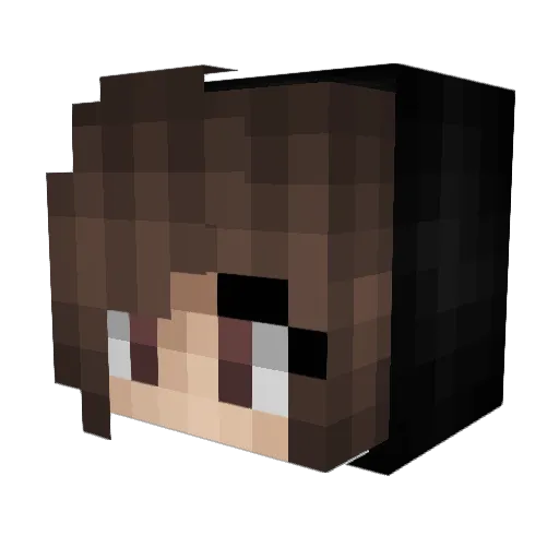 MichaelOdintsov Minecraft avatar head, 3D render