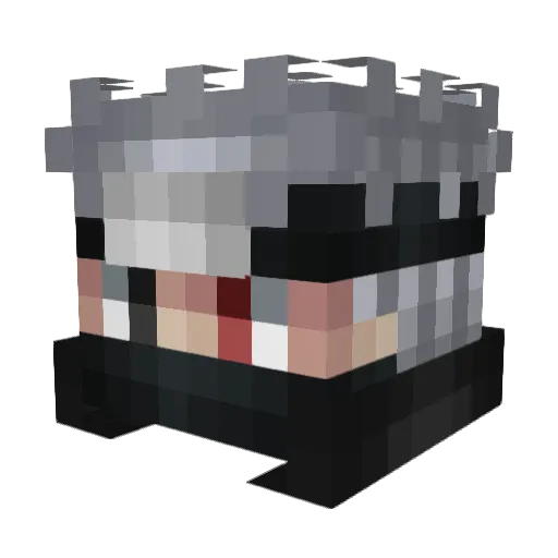 MichaelOwen Minecraft avatar head, 3D render