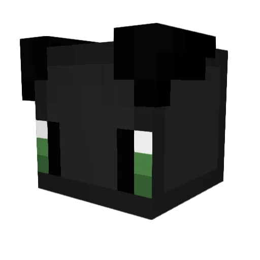 MichaelQBoro Minecraft avatar head, 3D render