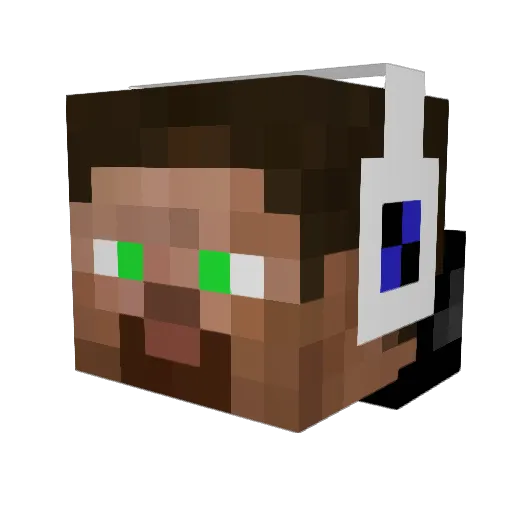 MichaelStow98 Minecraft avatar head, 3D render
