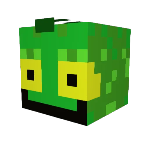 Michael_44 Minecraft avatar head, 3D render