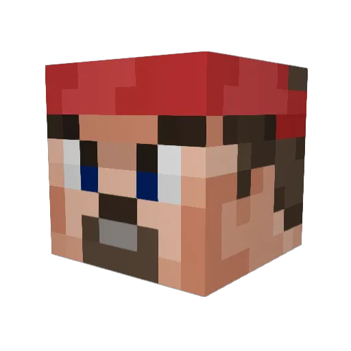 Michael_Burns Minecraft avatar head, 3D render