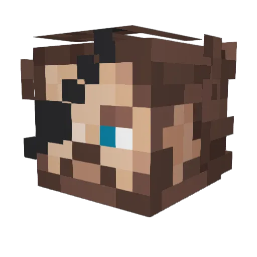 Michael_Conn Minecraft avatar head, 3D render
