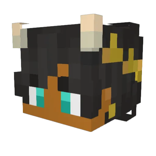 Michael_Ember Minecraft avatar head, 3D render