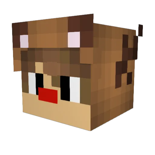 Michael_Spears Minecraft avatar head, 3D render