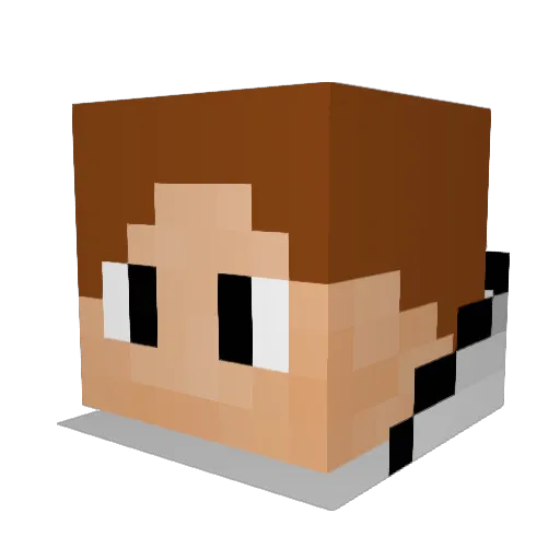 Michael_Wade Minecraft avatar head, 3D render