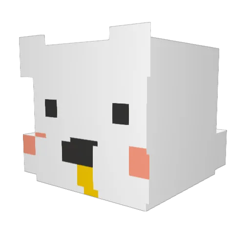 Michaelchenn Minecraft avatar head, 3D render