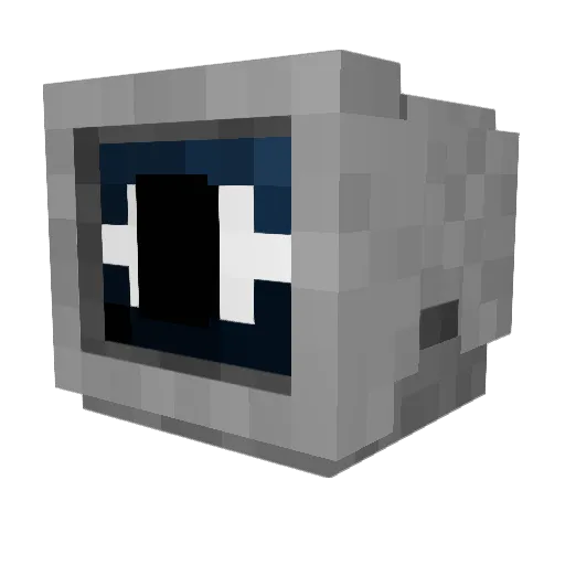 Michaellog22 Minecraft avatar head, 3D render